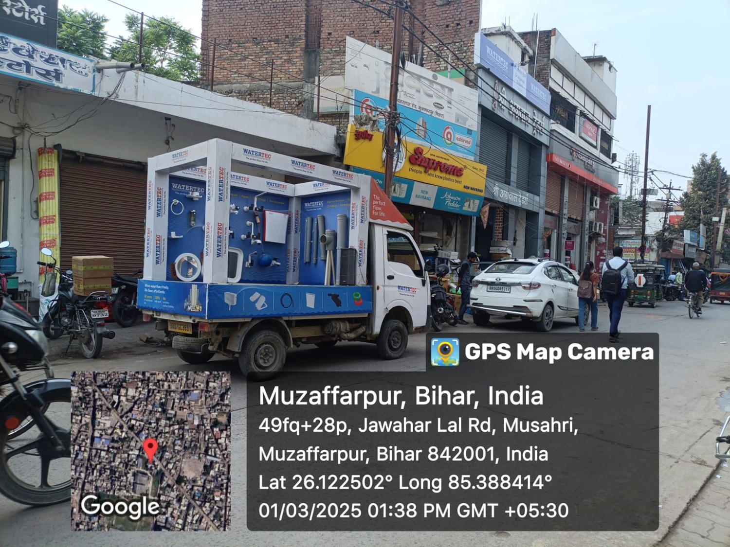 Watertec display van